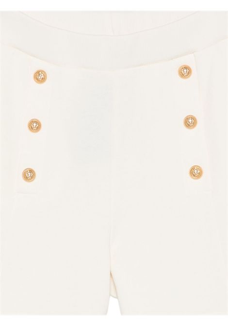 Shorts con bottoni BALMAIN KIDS | BY6A09Z3183102OR